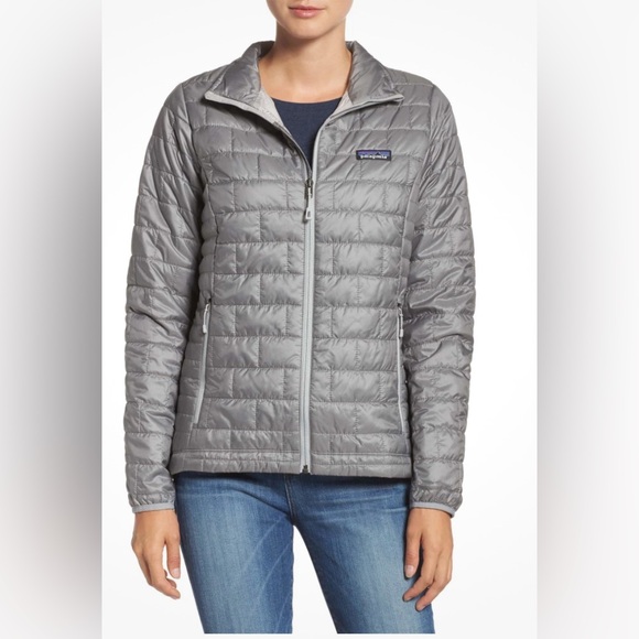 Patagonia Jackets & Blazers - Patagonia Women's Gray Light Weight Quilted Puffer Jacket